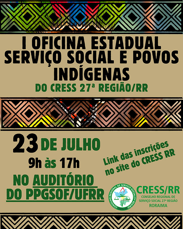 Oficina estadual Serviço Social e Povos Indígenas